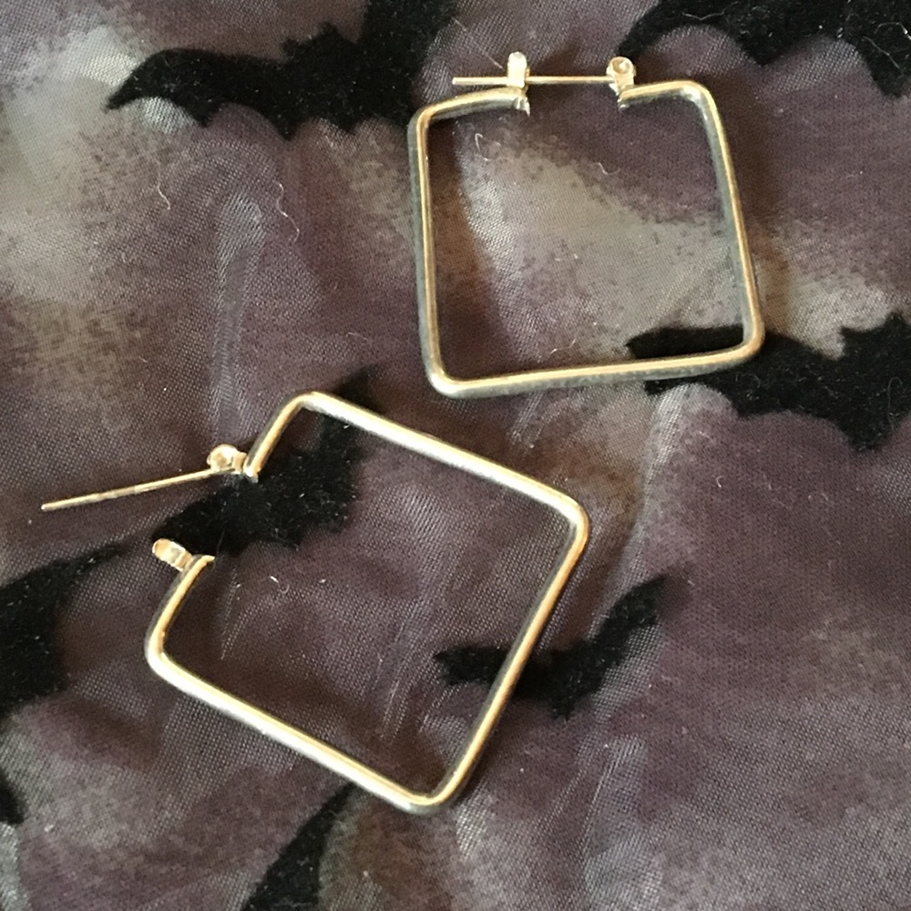 Square Hoop Earrings